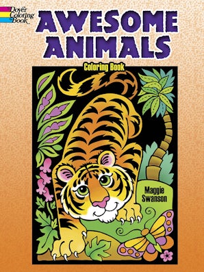 Awesome Animals Coloring Book