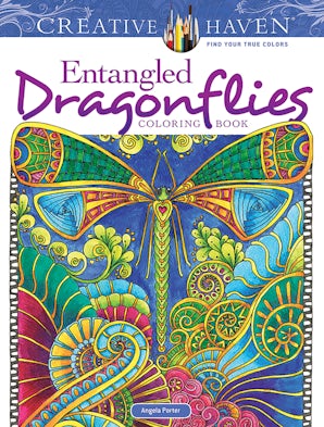 Creative Haven Entangled Dragonflies Coloring Book