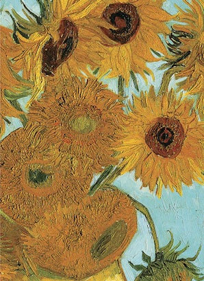 Van Gogh's Sunflowers Notebook