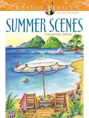 Creative Haven Summer Scenes Coloring Book