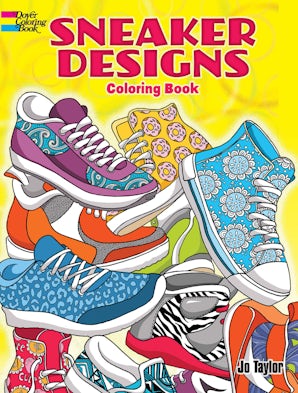 Sneaker Designs Coloring Book