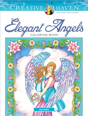 Creative Haven Elegant Angels Coloring Book