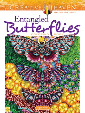 Creative Haven Entangled Butterflies Coloring Book