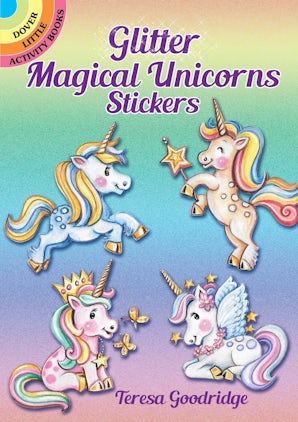 Glitter Stickers: Magical Unicorns