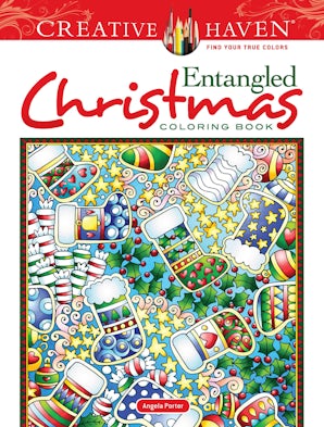 Creative Haven Entangled Christmas Coloring Book