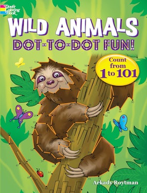 Wild Animals Dot-to-Dot Fun!