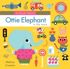 A book about Ottie Elephant in the town