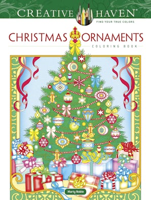 Creative Haven Christmas Ornaments Coloring Book