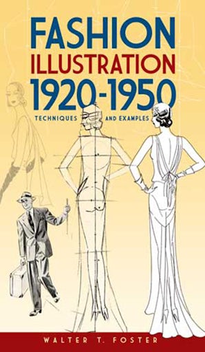 【送料無料・翌日発送】洋書 50 FASHION DESIGNERS Fashion Illustration 1920-1950 – Dover Publications