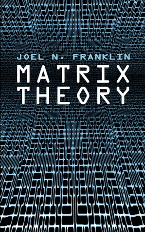 Matrix Theory – Dover Publications