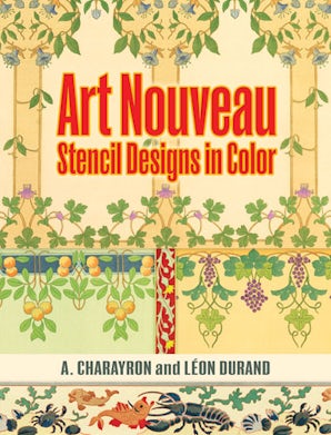 Art Nouveau Stencil Designs in Color