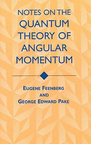 Notes on the Quantum Theory of Angular Momentum