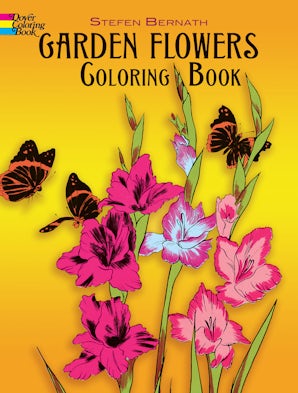 Garden Flowers Coloring Book – Dover Publications