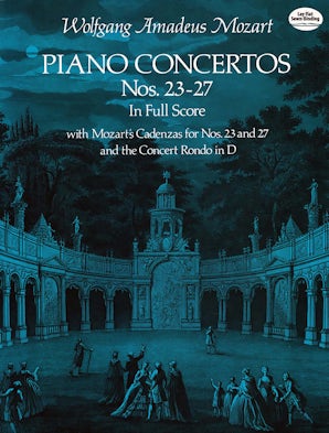 Piano Concertos Nos. 23-27 in Full Score