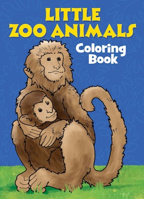 Little Zoo Animals Coloring Book