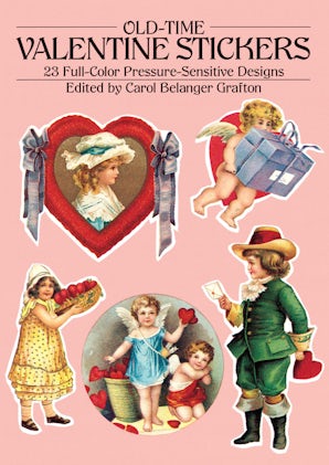 Old-Time Valentine Stickers