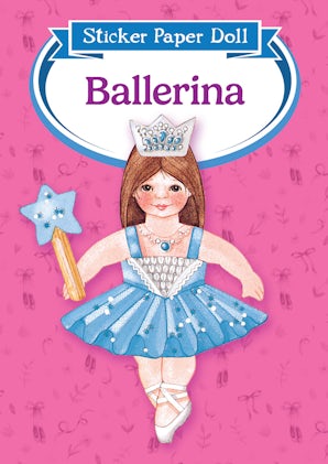 Ballerina Sticker Paper Doll