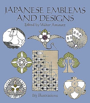 【一点物イラストアート】Pray to nature【S2号】 Japanese Emblems and Designs – Dover Publications