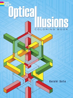 Optical Illusions Coloring Book