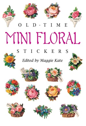 Old-Time Mini Floral Stickers