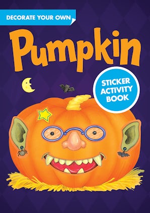 Decorate a Pumpkin with 34 Stickers