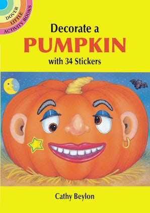 Decorate a Pumpkin with 34 Stickers