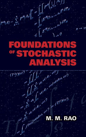 Foundations of Stochastic Analysis – Dover Publications