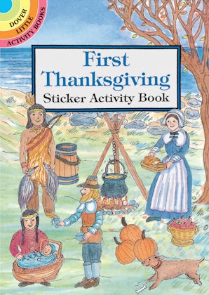 First Thanksgiving Sticker Activity Book