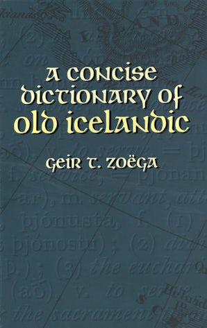 A Concise Dictionary of Old Icelandic