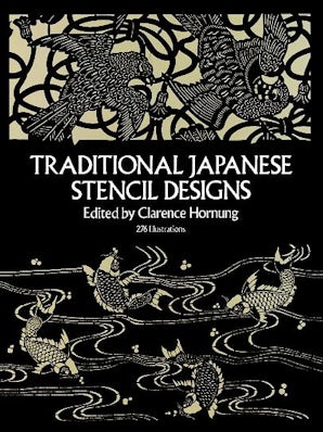 Traditional Japanese Stencil Designs – Dover Publications
