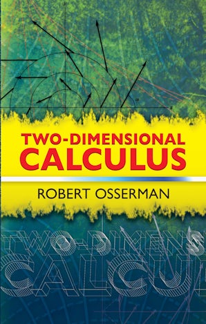 Two Dimensional Math Notes Two-Dimensional Calculus – Dover Publications
