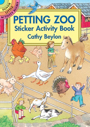 Petting Zoo Sticker Activity Book