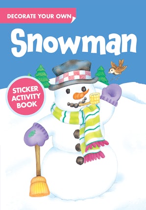 Decorate a Snowman with 35 Stickers