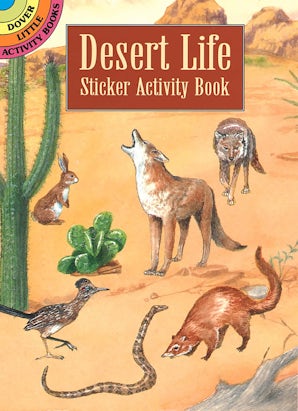 Desert Life Sticker Activity Book