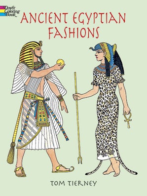 Ancient Egyptian Fashions Coloring Book