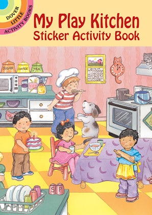 My Play Kitchen Sticker Activity Book