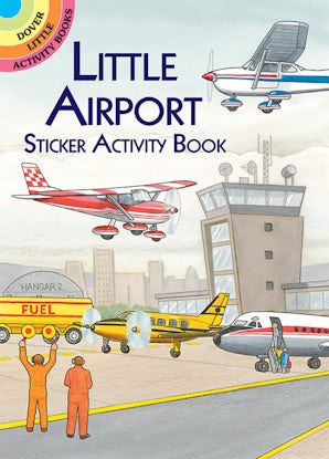 Little Airport Sticker Activity Book