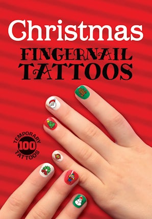 Christmas Fingernail Tattoos