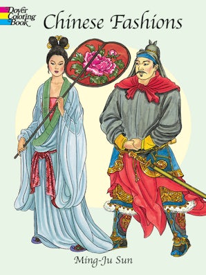 Chinese Fashions Coloring Book