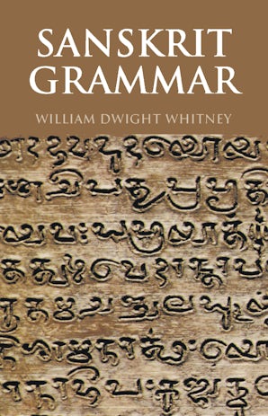 Sanskrit Grammar – Dover Publications