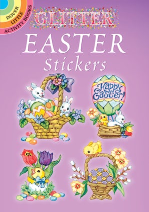 Glitter Easter Stickers