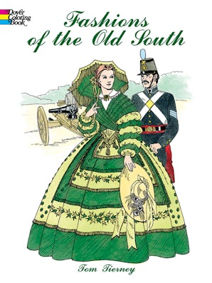 Fashions of the Old South Coloring Book