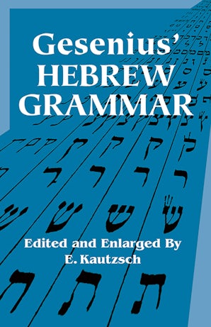 Gesenius' Hebrew Grammar