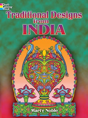 Traditional Designs from India Coloring Book – Dover Publications