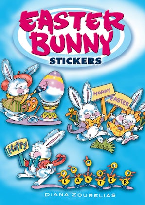 Easter Bunny Stickers