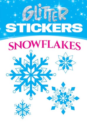 Glitter Snowflakes Stickers