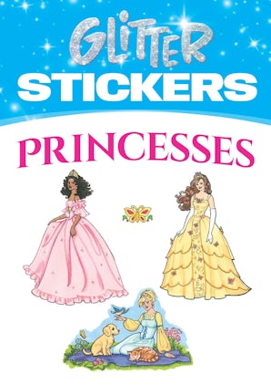 Glitter Princess Stickers