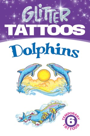 Glitter Tattoos Dolphins