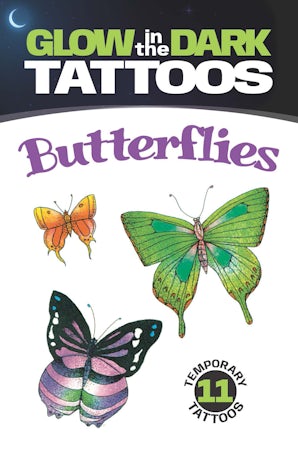 Glow-in-the-Dark Tattoos: Butterflies