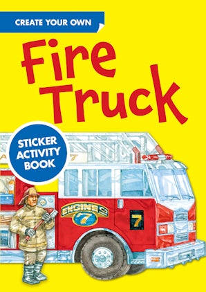 Create Your Own Fire Truck Sticker Activity Book